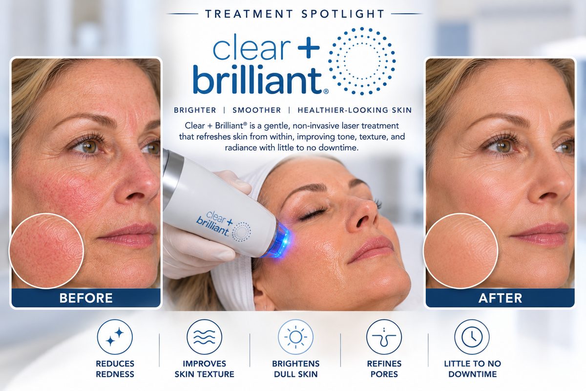 Clear and Brilliant laser treatment at Age Perfectly